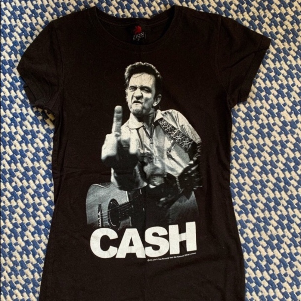 JOHNNY CASH ICONIC Black Women’s T-Shirt